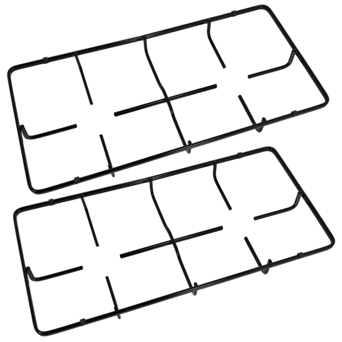 Hob Pan Support for Beko Gas Cooker Burner Grate Stand 475mm x 230mm Montpellier Currys x 2
