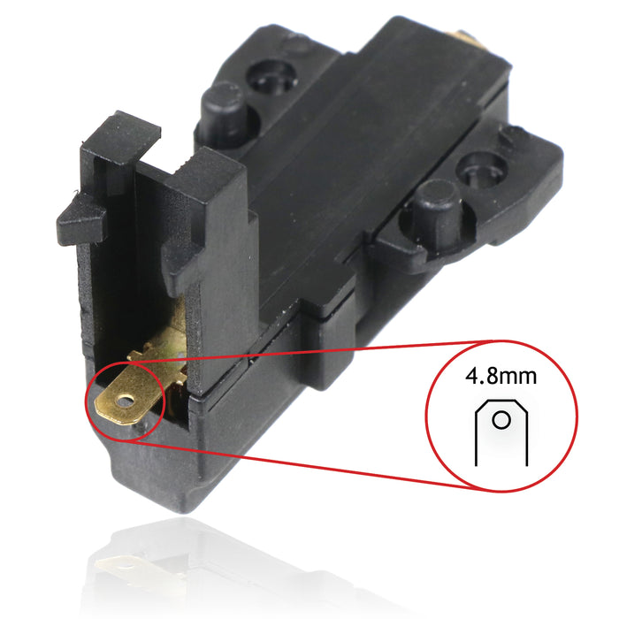 Carbon Brushes for WHIRLPOOL for HOTPOINT Washing Machine CESET Motor Replacement Set x 2