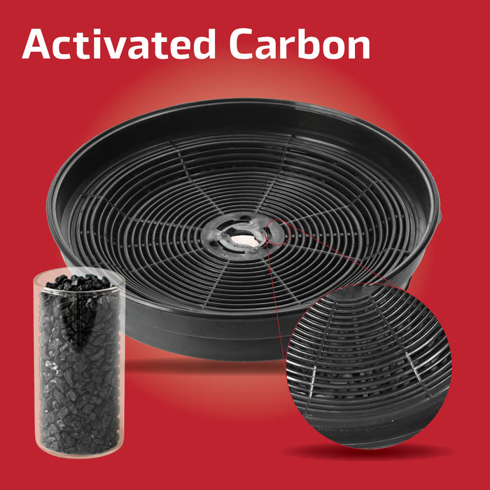 B&Q CATA Designair Cooke & Lewis Carbon Charcoal Cooker Hood Filter CARBFILT1