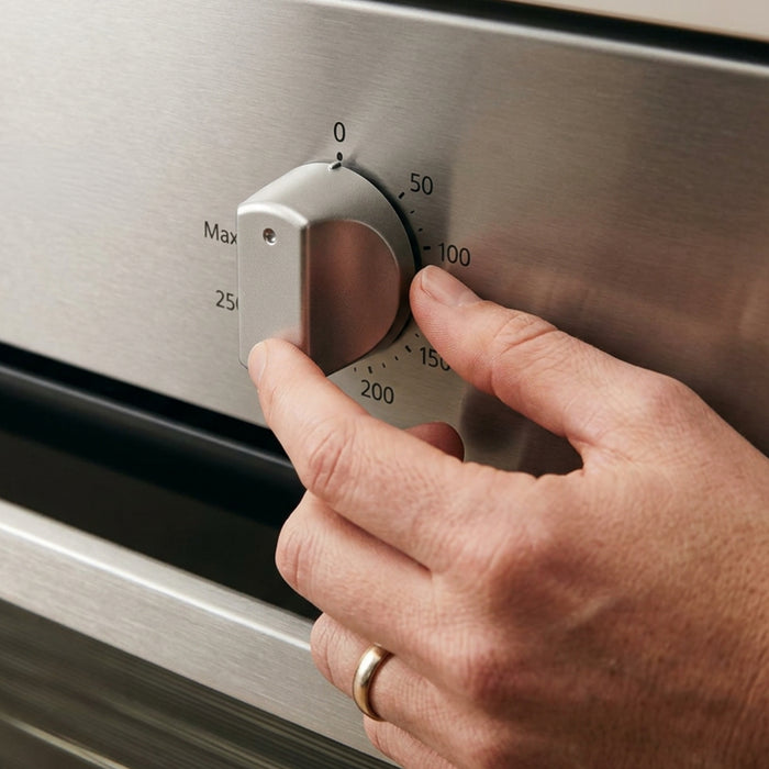 Hot-Ari ix Control Knob Switch for Hotpoint Oven Cooker (Silver, Pack of 4)