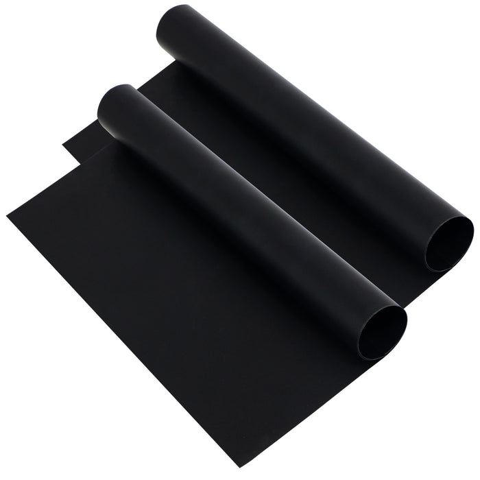 BBQ Liner Large Mat Teflon Hotplate Sheets Gas Grill Non-Stick Reusable x 2