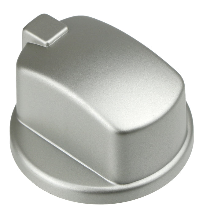 Control Knob Switch Button for INDESIT FIM Cooker Oven (Silver/INOX)
