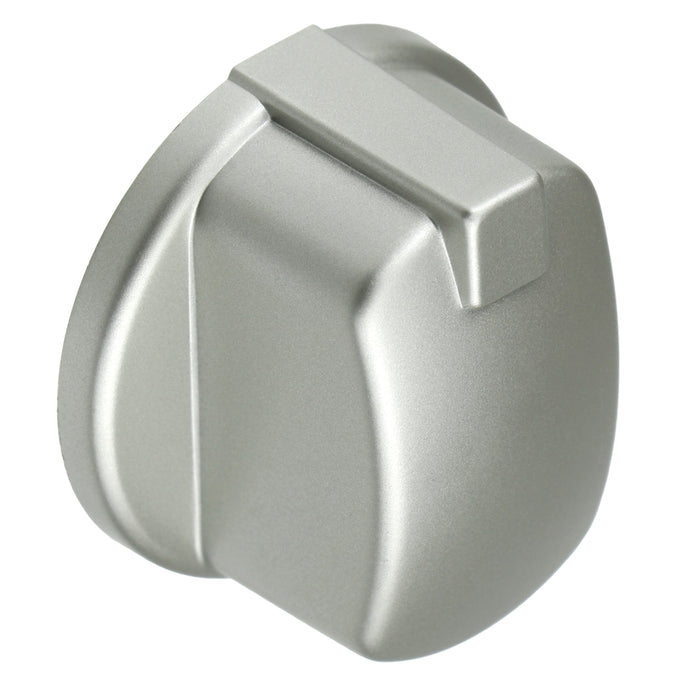 Control Knob Switch Button for INDESIT FIM Cooker Oven (Silver/INOX)