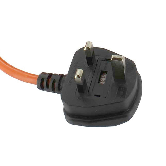 Leaf Blower Cable Connector Garden Vac Vacuum Repair Power Plug 13A 2Core