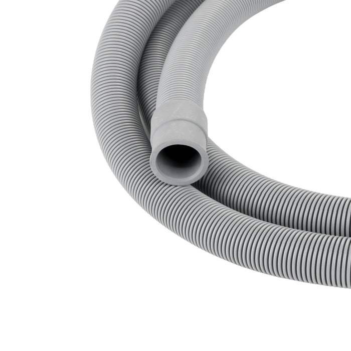 Universal Drain Outlet Hose for Washing Machine Dishwasher (2.5M, 30mm / 22mm) + Clips Kit