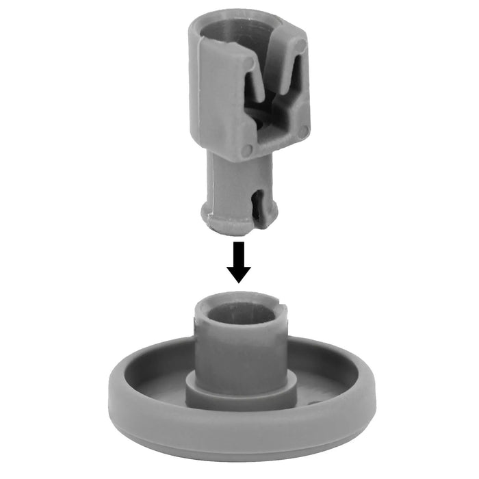 Basket Wheels for AEG Electrolux Zanussi Dishwasher Lower Runner Wheel 40mm x 8