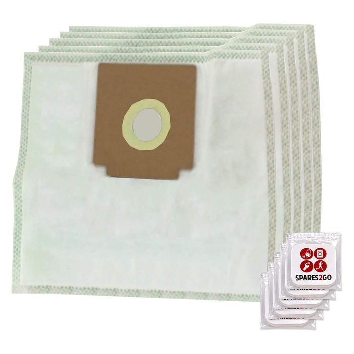 Dust Bags for Electrolux Z2100 for Zanussi ZAN3002 ZAN3002EL Vacuum Cleaner x 5 + Freshener Tabs