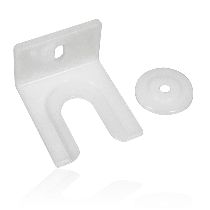 Integrated Fridge/Freezer Door Clip Fixing Bracket compatible with Bosch Built-in x 2