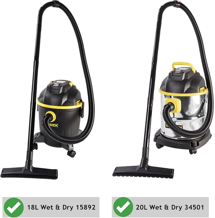 Paper Dust Bags for Wessex 18L 20L 15892 34501 Wet & Dry Vacuum Cleaner (Pack of 20)