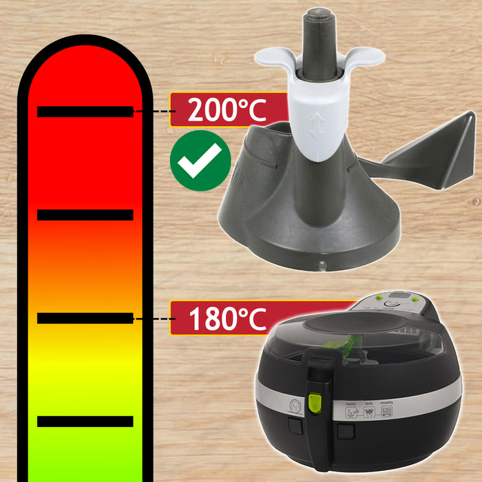 Mixing Blade Paddle Stirring Arm & Seal + Spoon for TEFAL ACTIFRY SEB Air Fryer