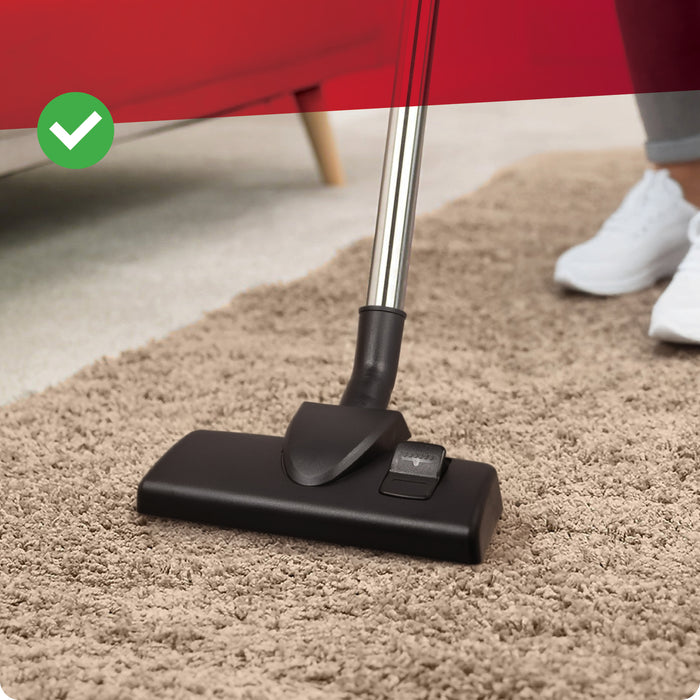 Universal Carpet & Hard Floor Brush for Vacuum Cleaner Wheeled Tool 35mm