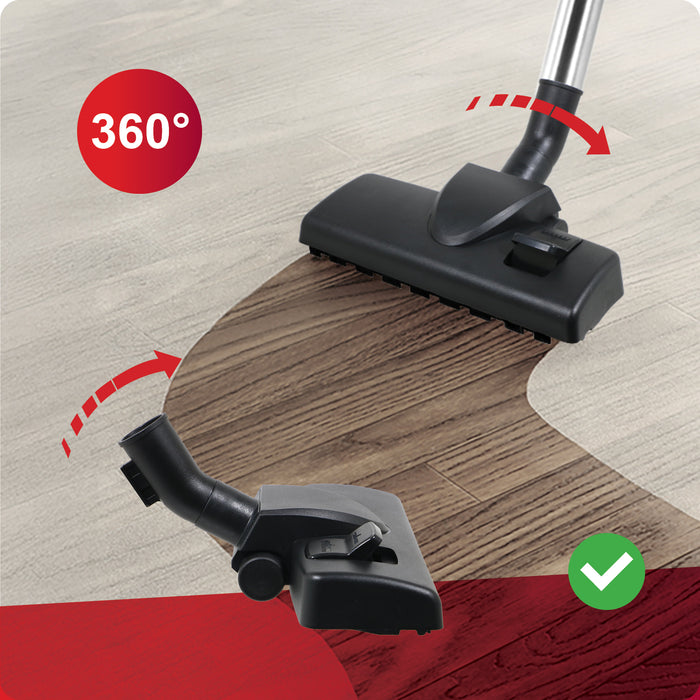 Carpet & Hard Floor Brush for Bosch Vacuum Cleaner Wheeled Tool 35mm