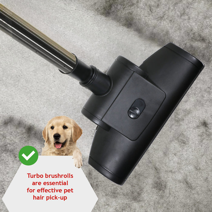 Turbo Beater Bar Brush Head Tool Compatible with Nilfisk Vacuum Cleaners (32mm)