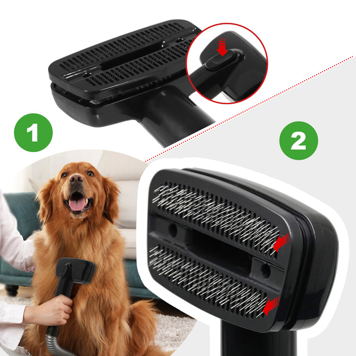 Dog Grooming Brush for B&Q Vacuum Cleaner Pet Hair Tool (32mm)