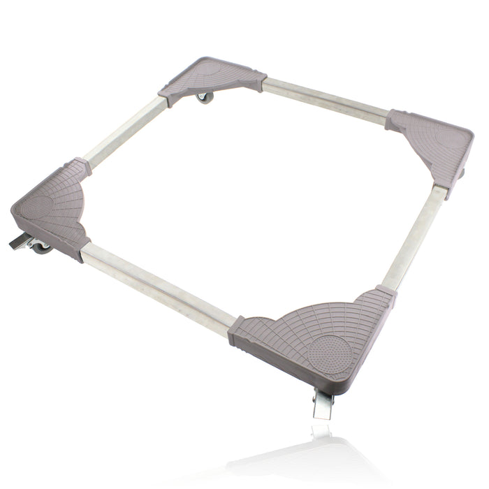 Universal Braked Wheel Adjustable Trolley Wheeled Stand (100KG Load)