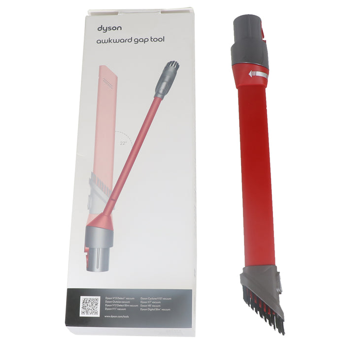 Dyson Crevice Tool Brush Awkward Gap Long 22° Twist V7 V8 V10 V11 V12 V15 Detect 972141-01