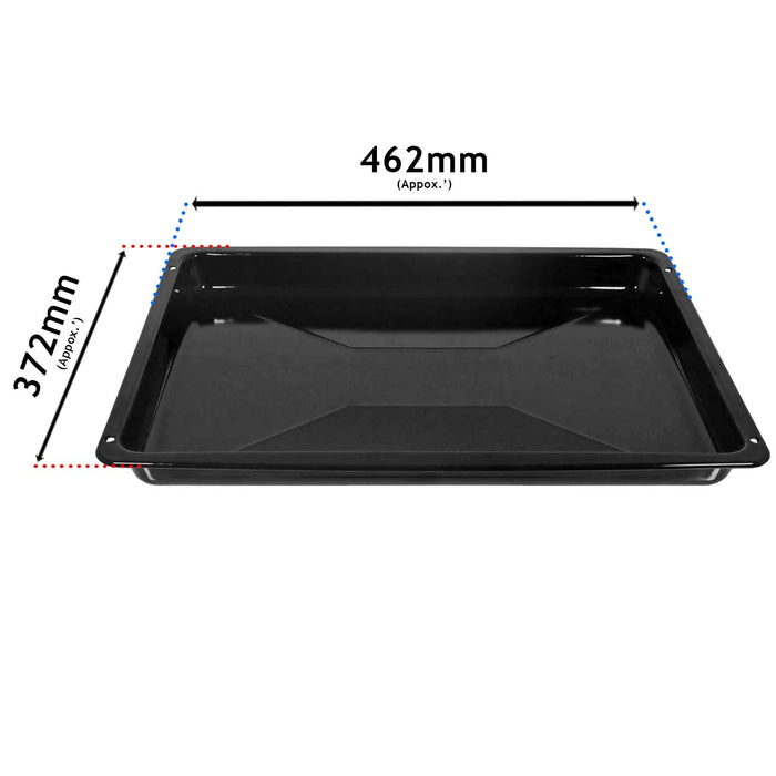 Flavel Oven Drip Pan Baking Tray 462 x 372 mm FLS61FX FLS62FX FLS63FX FLS64FX