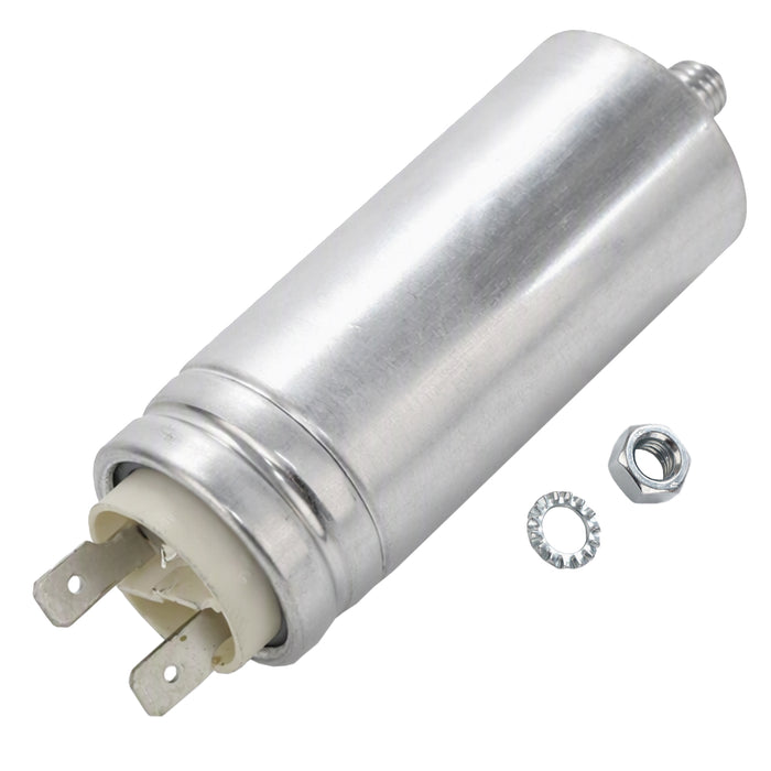 Capacitor Tumble Dryer Washer 8UF Microfarad Metal Case Motor Start Run