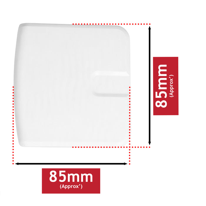 Door Handle for Montpellier Washing Machine Pull Lever White MWBI7012 MWBI7021