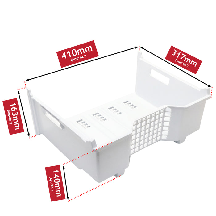 Grundig Upper Middle Freezer Drawer Box Container GKF15810 GKF35810 4638950100