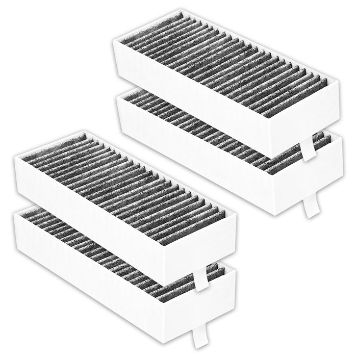 Activated Carbon Filter for Gaggenau CA084010 CA282111 CV282 Cooker Hood (Pack of 4 Filters)