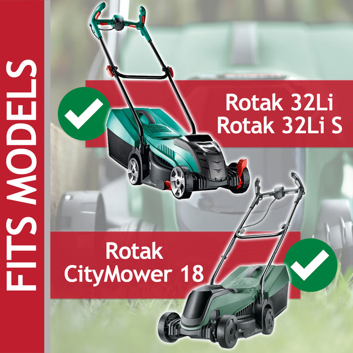 Metal Blade for Bosch Rotak 32Li S CityMower 18 Lawnmower (32cm)