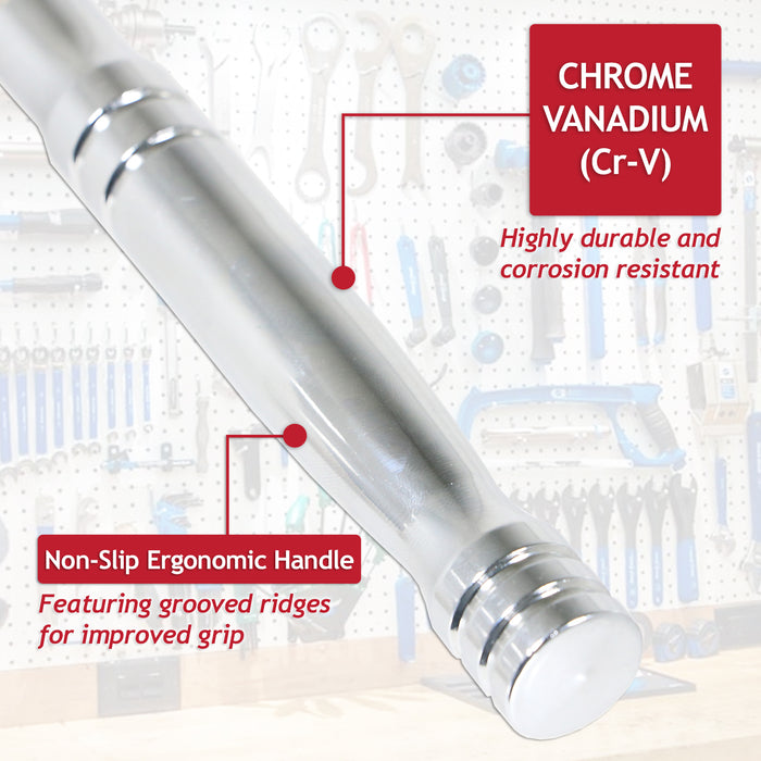 1/2" Socket Ratchet Square Drive 100 Teeth Quick Release Reversible Chrome Vanadium Steel Tool