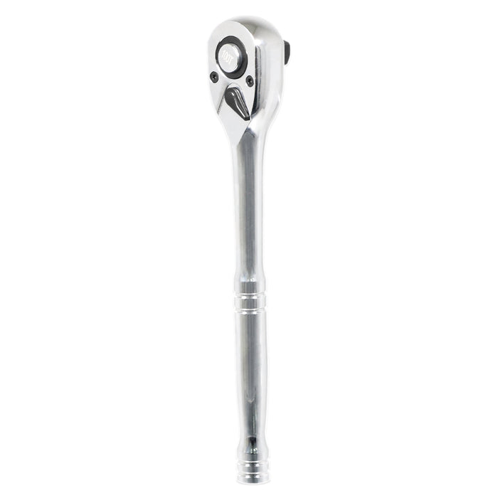1/2" Socket Ratchet Square Drive 100 Teeth Quick Release Reversible Chrome Vanadium Steel Tool
