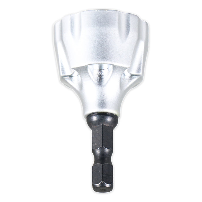 External Chamfer Deburring Tool 3-19mm 1/4" Hex Shank 50° Angle Tungsten Carbide Drill Bit Attachment