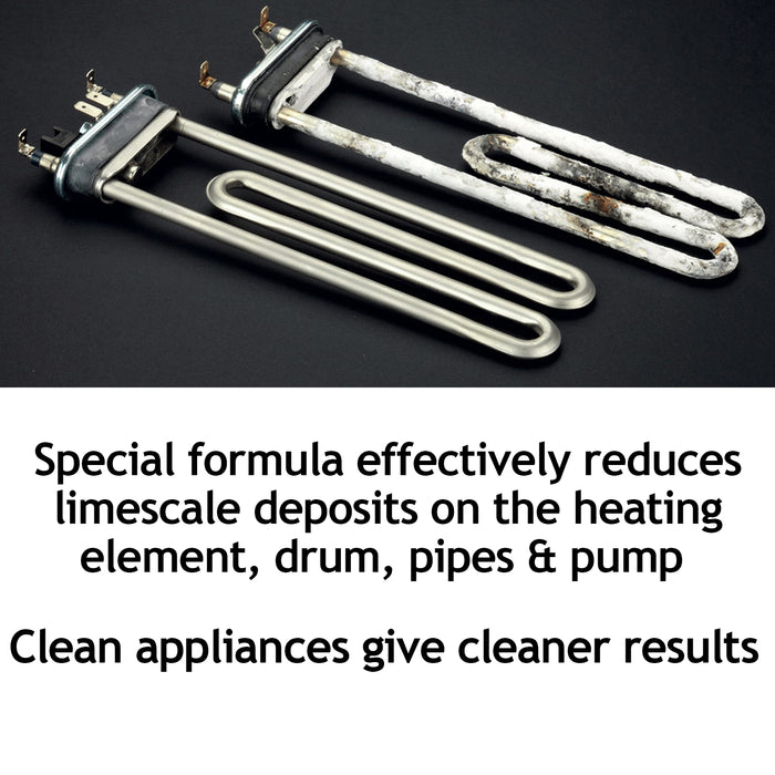 Universal Limescale & Grease Remover For Washing Machine Pack of 12 C00424828 C00090908
