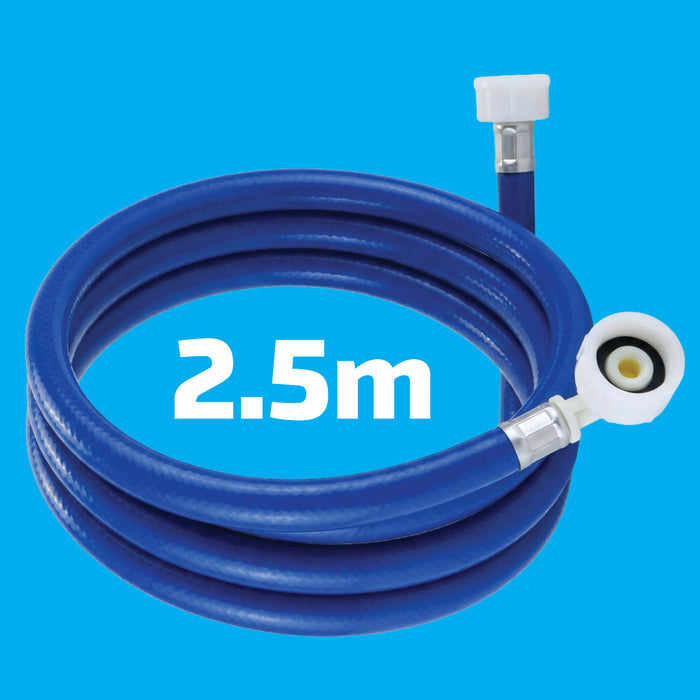 Cold Water Fill Inlet Pipe Hose compatible with Brandt Washing Machine (Long 2.5m)