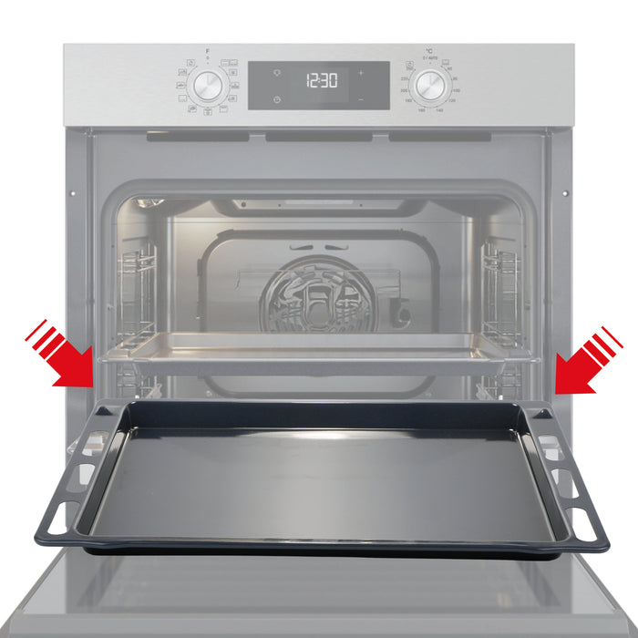 Oven Grill Tray fits Whirlpool Shelf Pan Base Deep 477mm x 365mm x 20mm