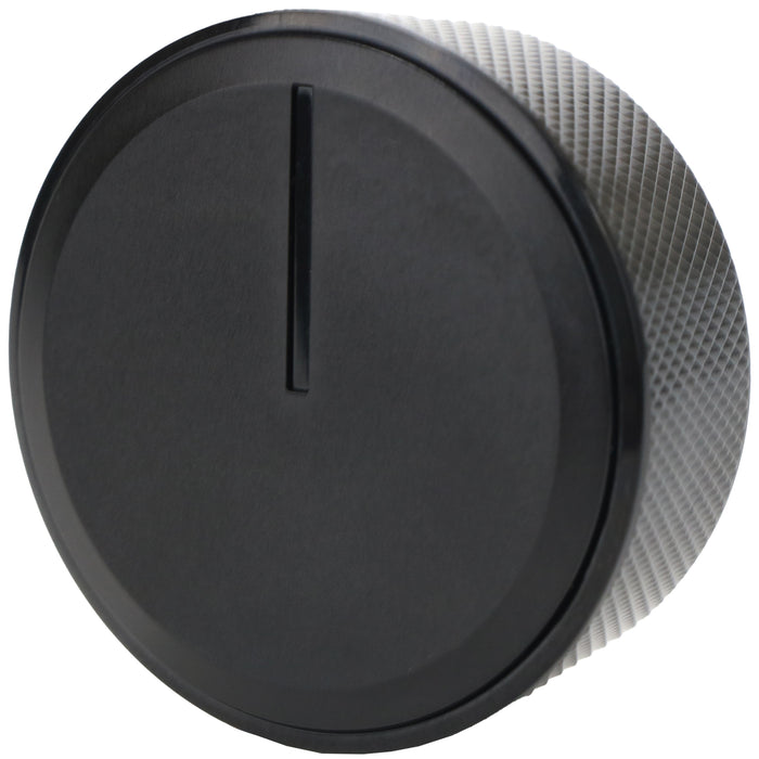 Control Knob for Lamona LAM1706 Ceramic Hob C00889465 210480799 (Black)