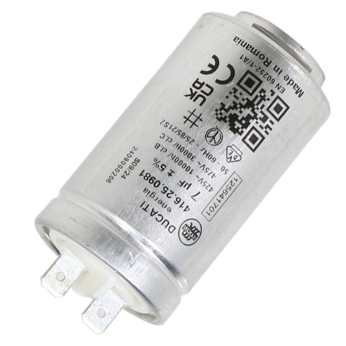 Capacitor for Zanussi Tumble Dryer 7UF ZDC72B ZDC820 ZDP720 ZDP7212PZ ZP7230DP