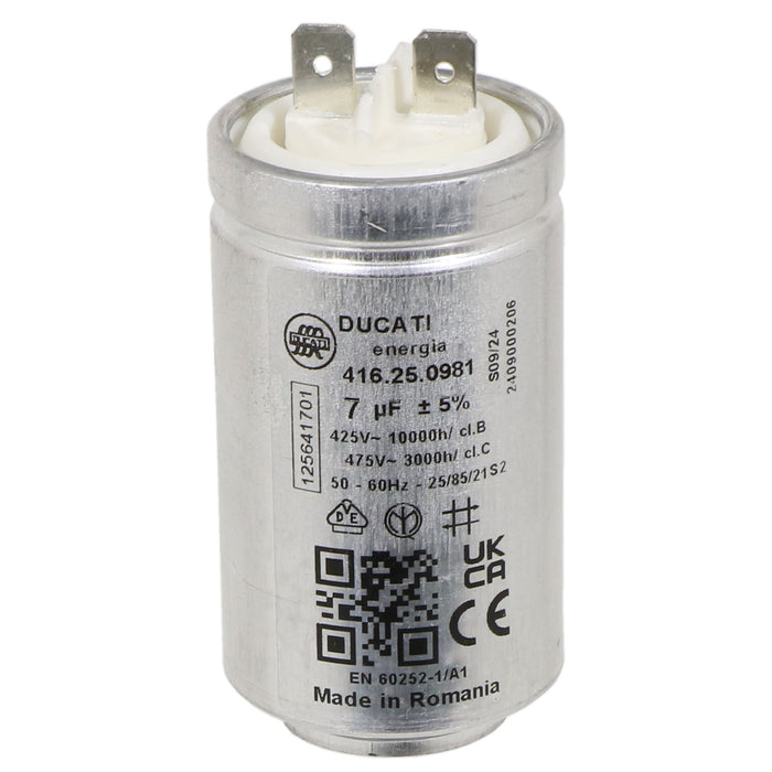 Capacitor for Zanussi Tumble Dryer 7UF ZDC72B ZDC820 ZDP720 ZDP7212PZ ZP7230DP