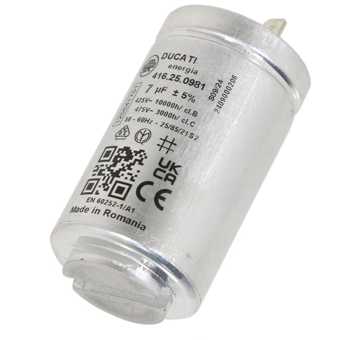 Capacitor for Zanussi Tumble Dryer 7UF ZDC72B ZDC820 ZDP720 ZDP7212PZ ZP7230DP