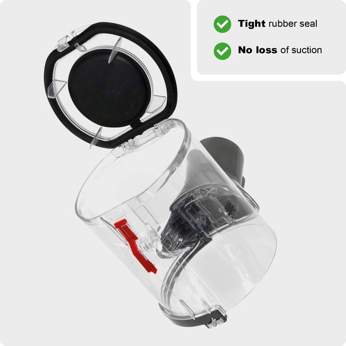 Dirt Bin for DYSON V6 DC58 DC59 SV03 Animal Vacuum Dust Container Compatible + Brush