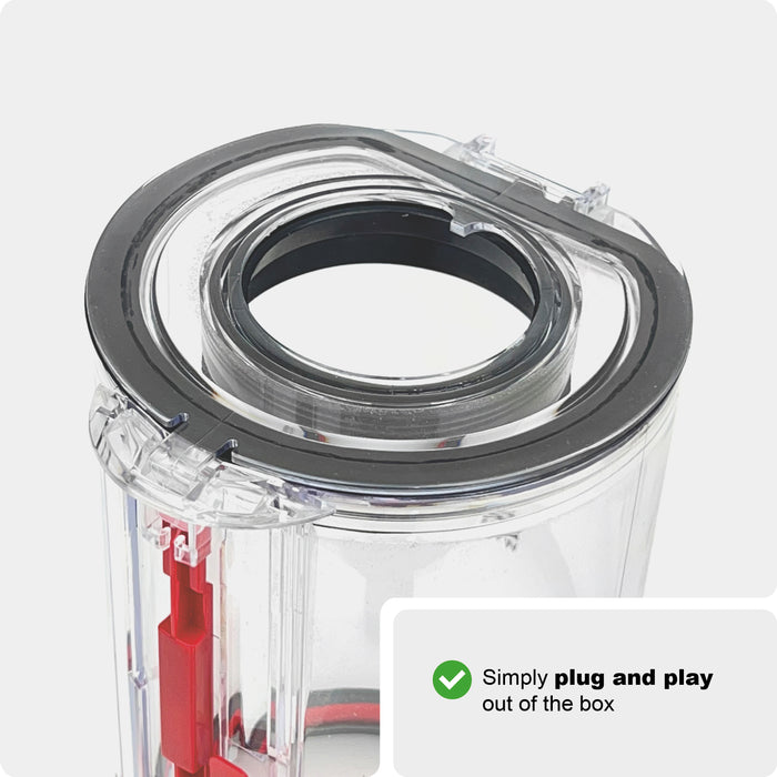 Dust Bin Container for DYSON V10 SV12 SV27 Animal Absolute Vacuum + Brush