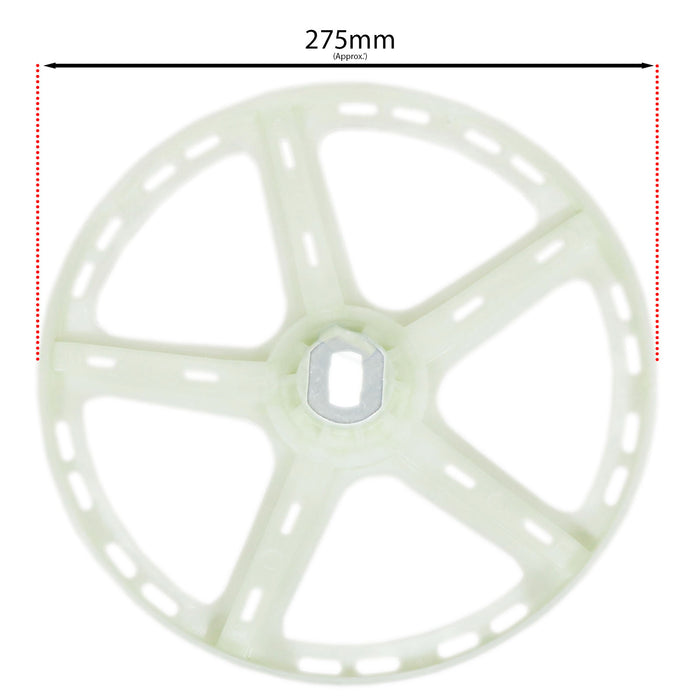 Drum Pulley for Zanussi Washing Machine Spider Wheel ZWF ZWG ZWD ZWH 50298249009