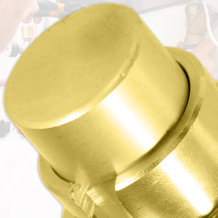 Cooker Hose Blanking Plug 1/2" BS669 Standard Brass Bayonet Gas Connector Safety Socket