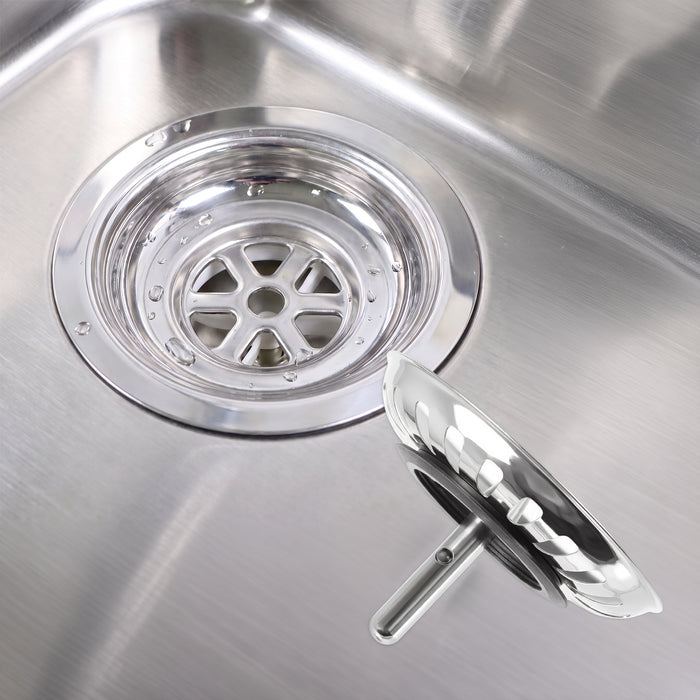 Franke 90mm Sink Waste Strainer Basket Kit Stainless Steel Genuine Replacement (112.0180.536)