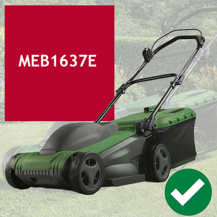 Blade for Powerbase MEB1637E Lawnmower Mower 37cm 211030014 GLB0BX.00.13.X x 2