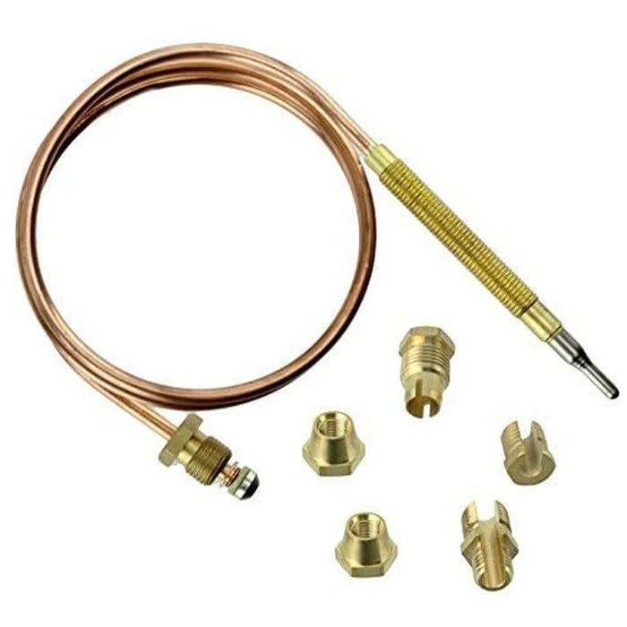 Universal Thermocouple Kit 900mm & Fixings Gas BBQ Barbecue Grill