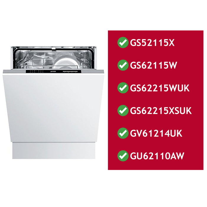 Gorenje Dishwasher Upper Basket Wheel GS52115X GS62115W GS62215WUK GV61214UK 534679 x 4 Wheels