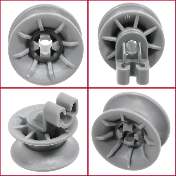 Gorenje Dishwasher Upper Basket Wheel GS52115X GS62115W GS62215WUK GV61214UK 534679 x 4 Wheels