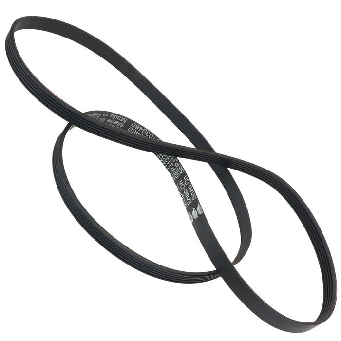 Drum Drive Poly-V Belt For Montpellier MIWM84 MWBI 8014 Washing Machines 1225J5EPJ 1225mm