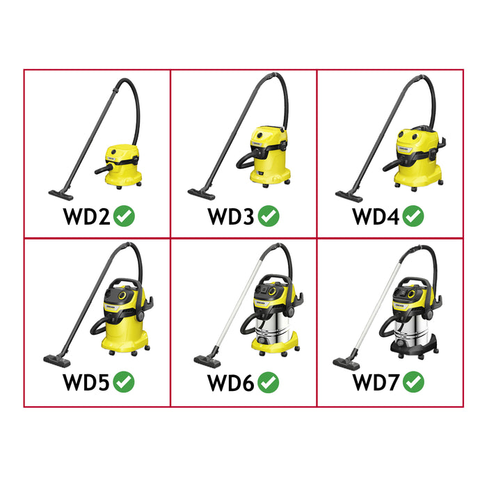 Turbo Floor Tool for Karcher WD2 WD3 WD3P WD4 WD5 WD6 WD6P WD7 Vacuum Cleaner