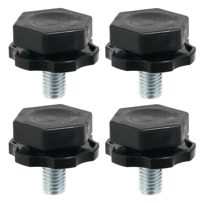 Grundig Washing Machine Foot Leg Castor Adjustable Levelling 10mm Thread x 4 Feet
