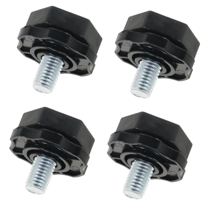 Grundig Washing Machine Foot Leg Castor Adjustable Levelling 10mm Thread x 4 Feet