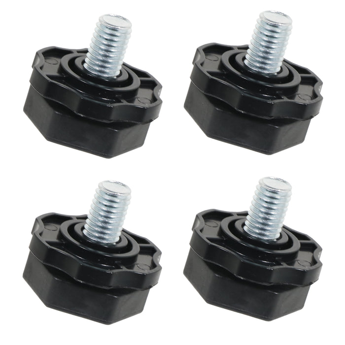 Grundig Washing Machine Foot Leg Castor Adjustable Levelling 10mm Thread x 4 Feet